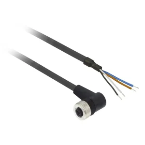 CABLE CON CONECTOR ACODADO DE 2M PARA DETECTOR ULTRASONICO XX*******M12