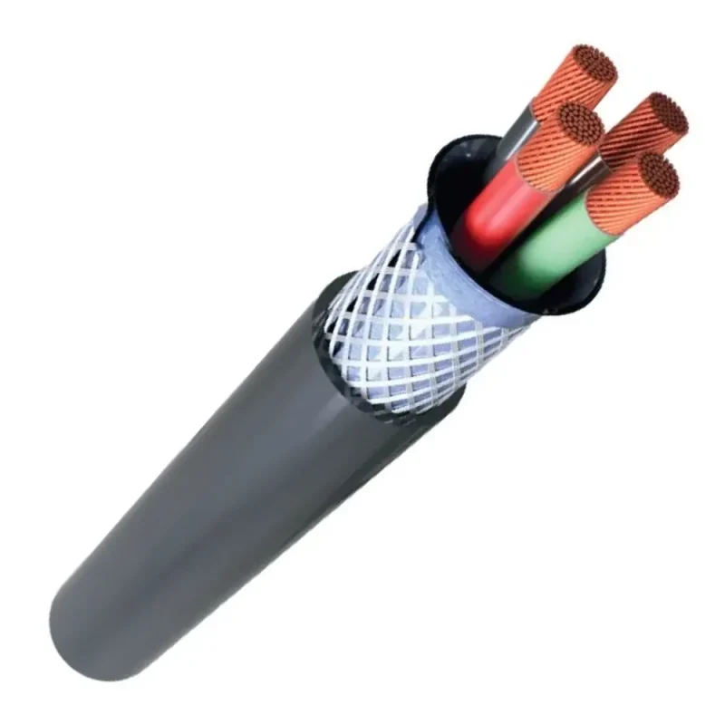 CABLE CONTROL C-PANTALLA YSLCY-JZ 4G1MM2 300-500V 70°C CL.5 GRIS AD7