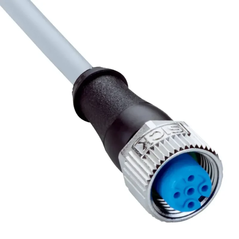 CONECTOR HEMBRA M12 5 PINES RECTO CON CODIFICACIÓN A YF2A15-050VB5XLEAX