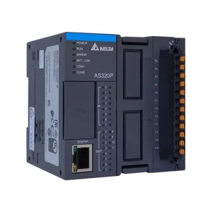 CONTROLADOR PLC SERIE AS300, TENSIÓN ENTRADA: 24VDC, 8DI, 12DO (PNP), RS-485, 2 PUERTOS ETHERNET - DELTA
