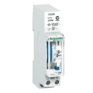 INTERR. HORARIO ANALOG. IH DIARIO 16A, 1NA, 100H/RESERV. 18MM.