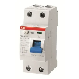 INTERRUPTOR DIFERENCIAL 2X25A 30MA F202 AC-25/0.03