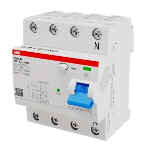 INTERRUPTOR DIFERENCIAL 4X40A 30MA F204 B-40/0.03