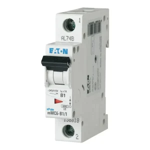 INTERRUPTOR RIEL DIN CURVA C 1P 10AMP 10KA (MMCM-C10/1)