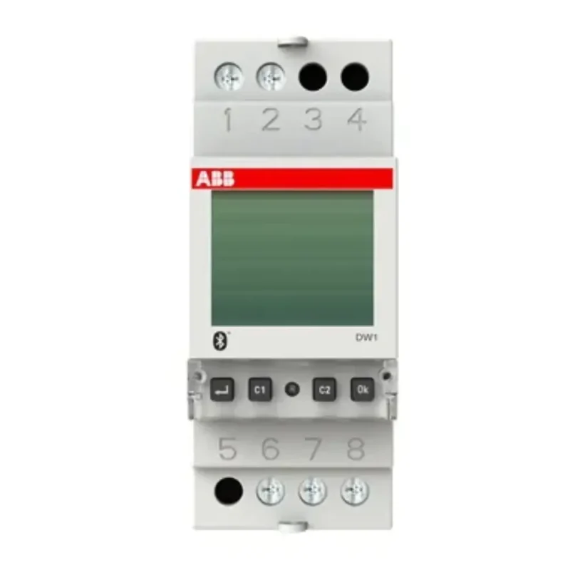 INTERRUPTORES HORARIOS PARA RIEL-DIN TIPO DW1 UN= 230VAC 1 NA /NC