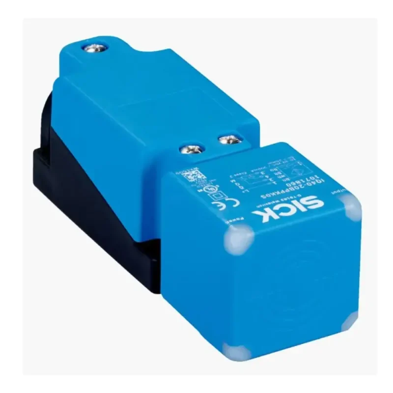 SENSOR INDUCTIVO IQ40-20BPPKC0S, RECTANGULAR,SN: 20MM, ENRASADO, PNP, ANTIVALENTE, M12 4 POLOS, PLÁSTICO, IP69K - SICK