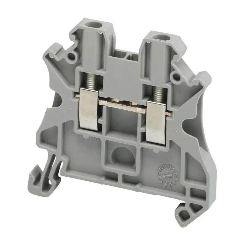 BORNERA UNIVERSAL 2.5 MM2 GRIS TIPO TORNILLO