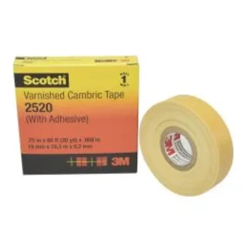 CINTA CAMBRIC 2520 3/4X18M CON ADHESIVO