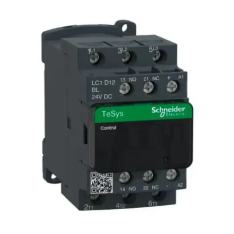 CONTACTOR TESYS 12A 1NA+1NC 4/7.5HP 220/440VAC BOB. BAJO CONSUMO 24VDC