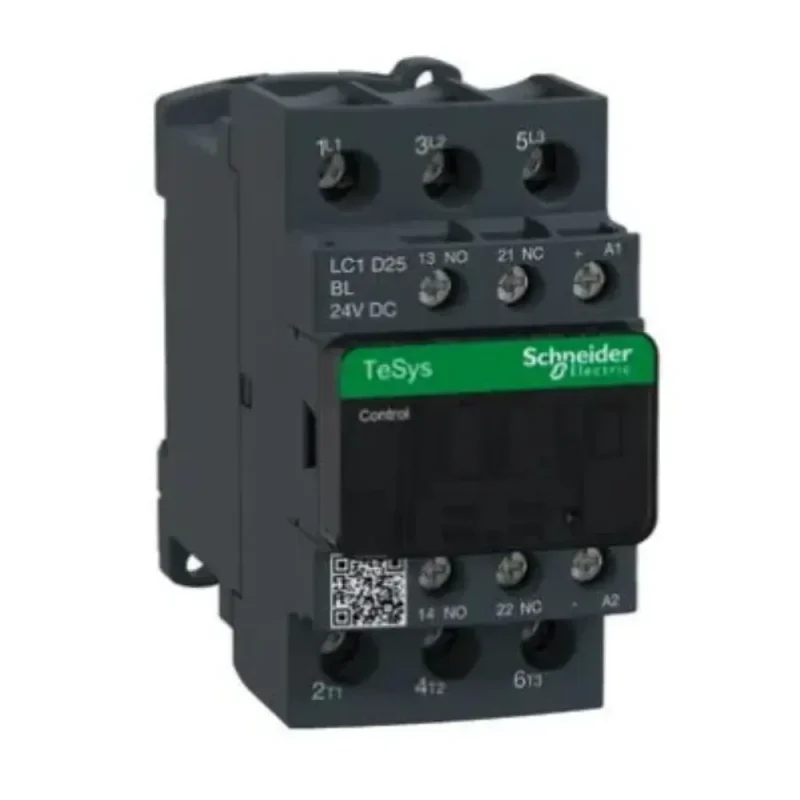 CONTACTOR TESYS 25A 1NA+1NC 7.5/15HP 220/440VAC BOB. BAJO CONSUMO 24VDC