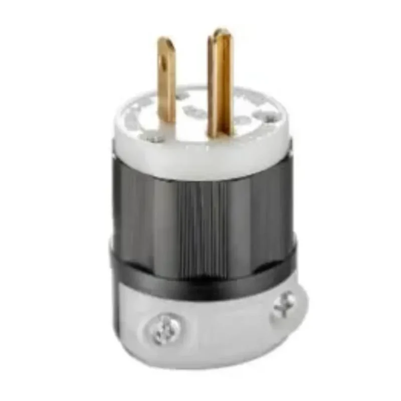 ENCHUFE DE 15A 125V + LT COLOR NEGRO Y BLANCO