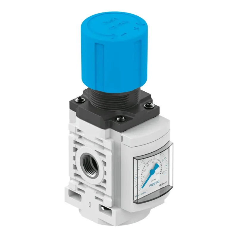 REGULADOR DE PRESIÓN TAMAÑO MS4, 0 A 7 BAR, ROSCA G1/4 MS4-LR-1/4-D6-AG-BAR-B