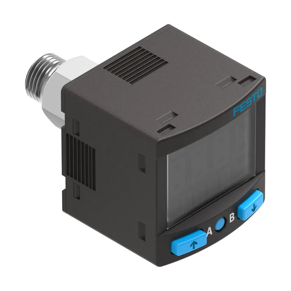 SENSOR DE PRESION 0-10 BAR, ROSCA 1/8 EXTERIOR, PNP/NPN, PNP O NPN SPAN-P10R-G18M-PN-PN-L1