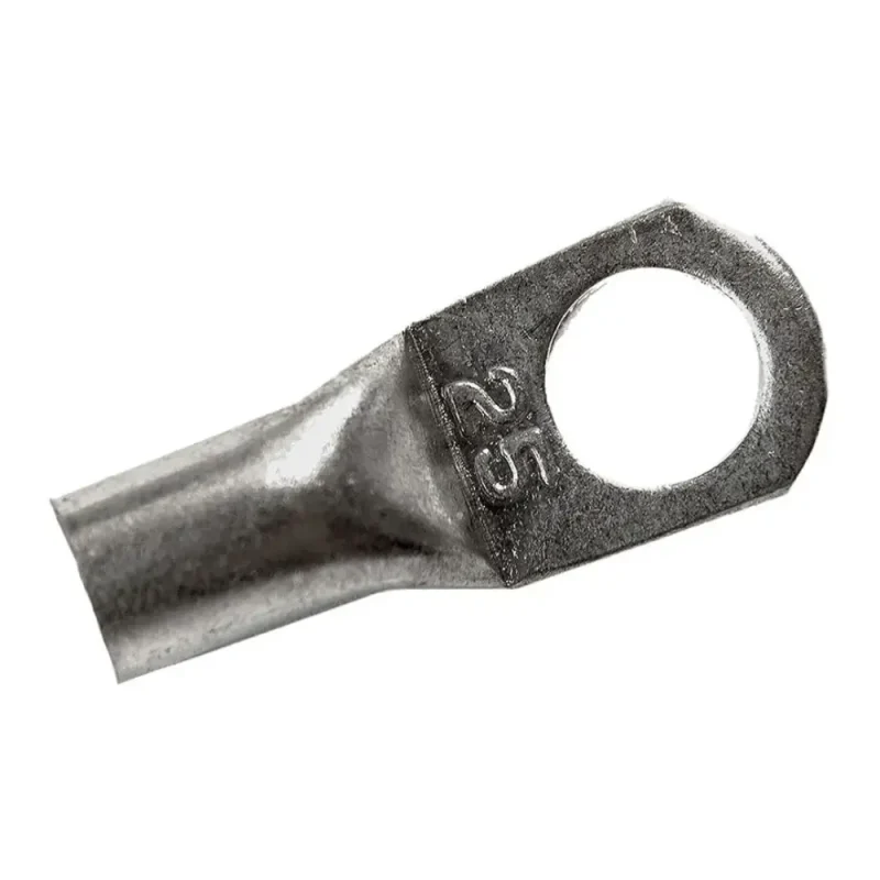 TERMINAL ENERGIA DE CU DE 1 HUECO 25MM2 DIAM. 1/4 CAÑON LARGO