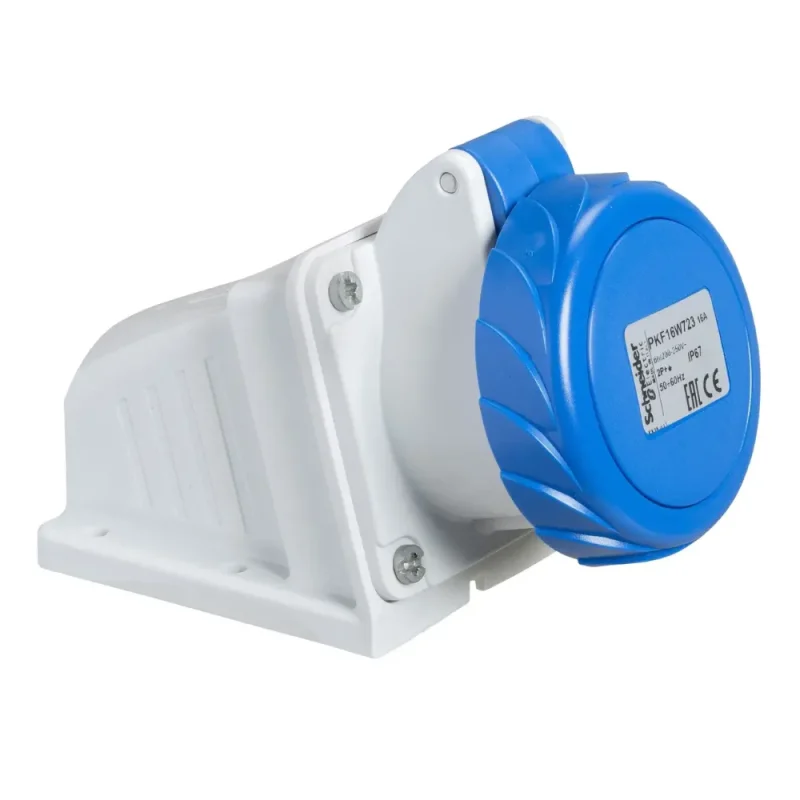 TOMA SOBREP. 16A 2P+T 200-250VAC IP67 AZUL