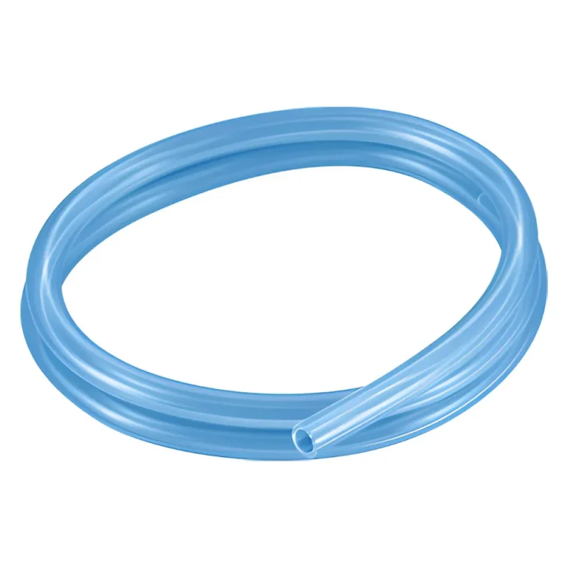 TUBO FLEXIBLE DE MATERIAL SINTÉTICO POLIURETANO OD 10MM COLOR AZUL TRANSPARENTE PUN-H-10X1,5-TBL-300
